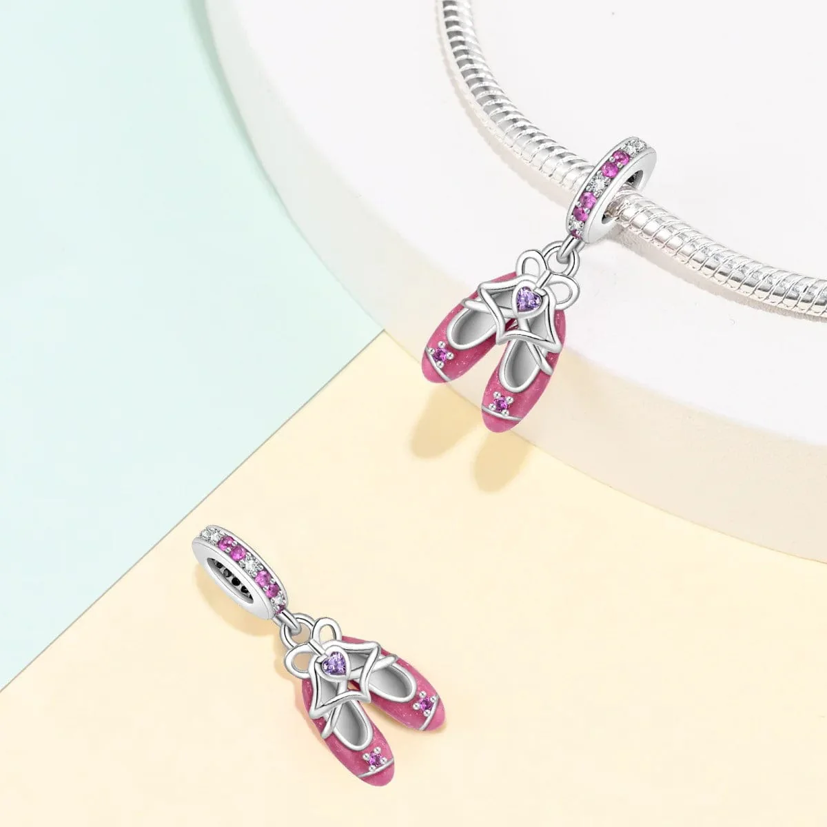 Barbie Ballet Shoes Charm - Image 3