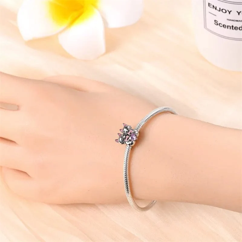 Cat Couple Heart Charm - Image 3