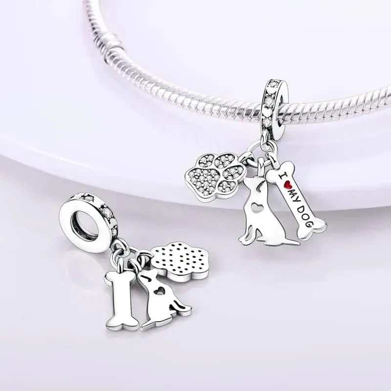 I Love my Dog Charm - Image 3