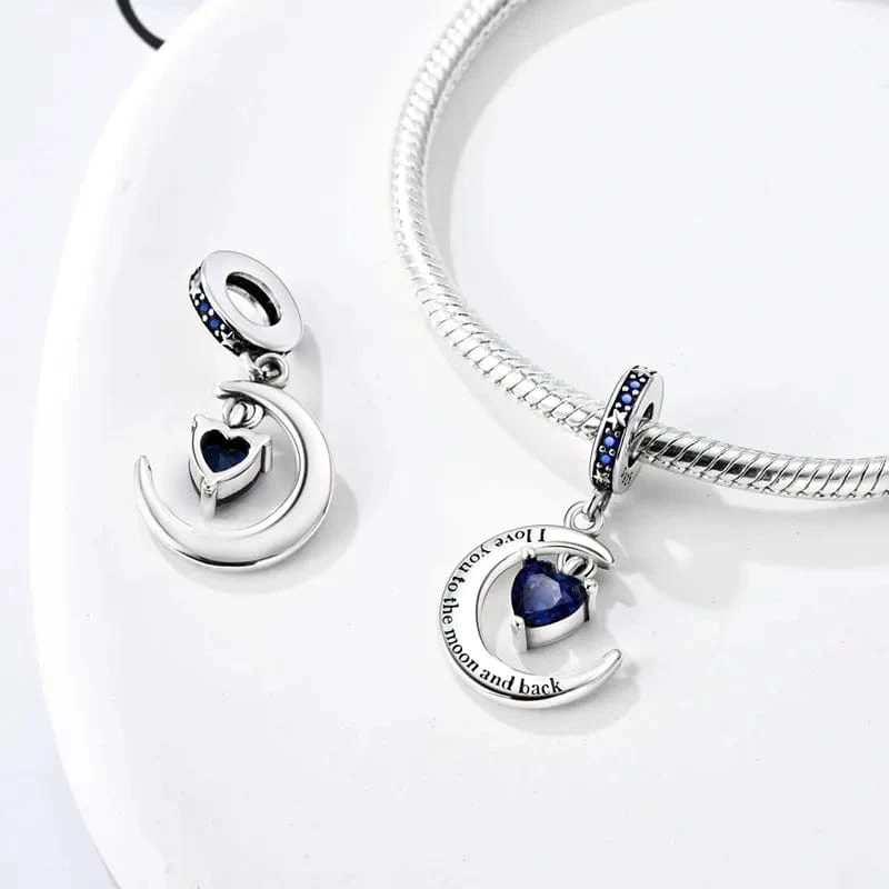 Love You To The Moon And Back Dangle Charm - Image 3